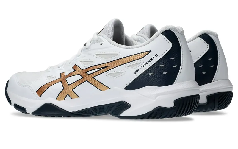 ASICS Gel-Rocket 11 White Pure Gold (1072A093-104)