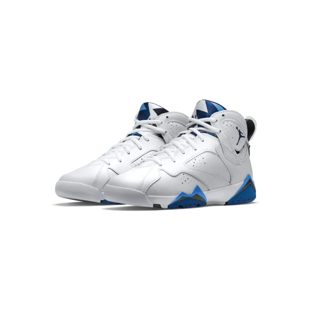Jordan 7 Retro French Blue 2015 (GS) White/French Blue/Flint Grey (304774-107)