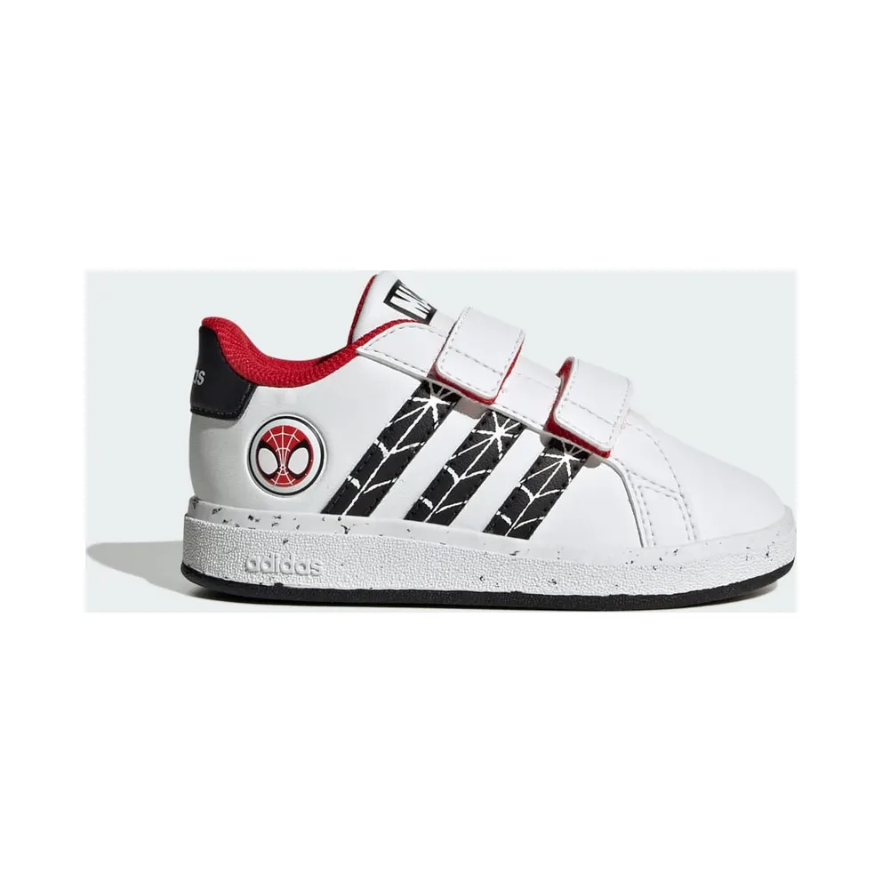 adidas Grand Court x Marvel Spider-Man Cloud White / Core Black / Better Scarlet (IF9893)