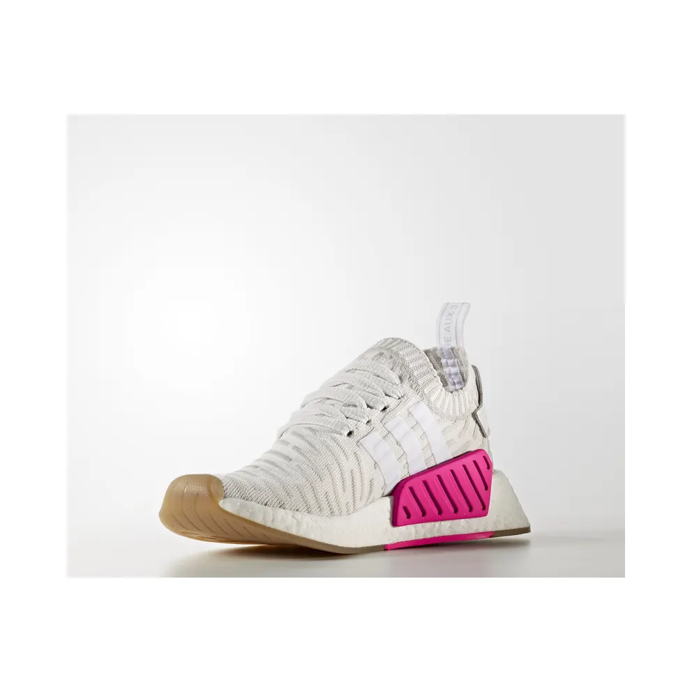 adidas NMD R2 Running White Shock Pink (W) Running White/Running White/Shock Pink (BY9954)