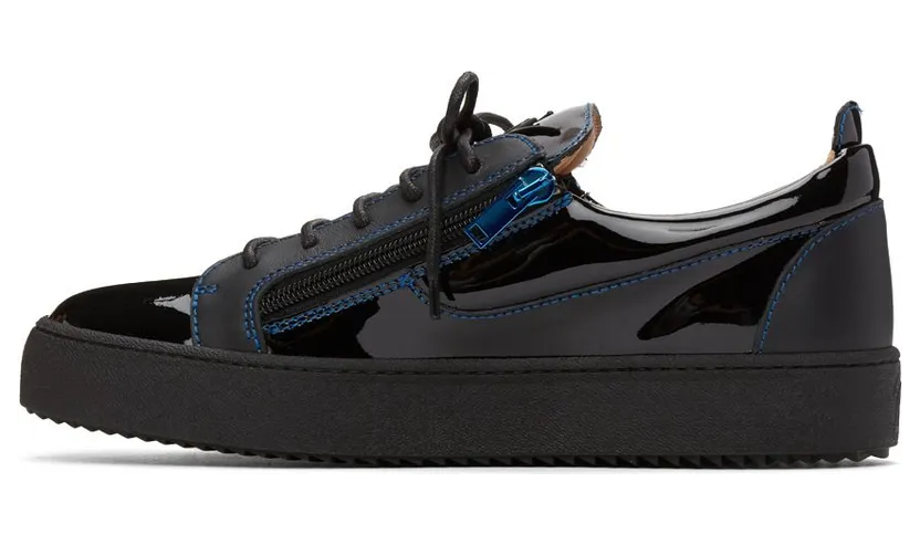 Giuseppe Zanotti Black Vernice Sneakers (RU10059-90671) (3)