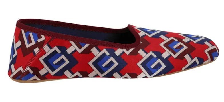 Gucci Geometric G Print Slippers Multi (M662868-20T10-6499)