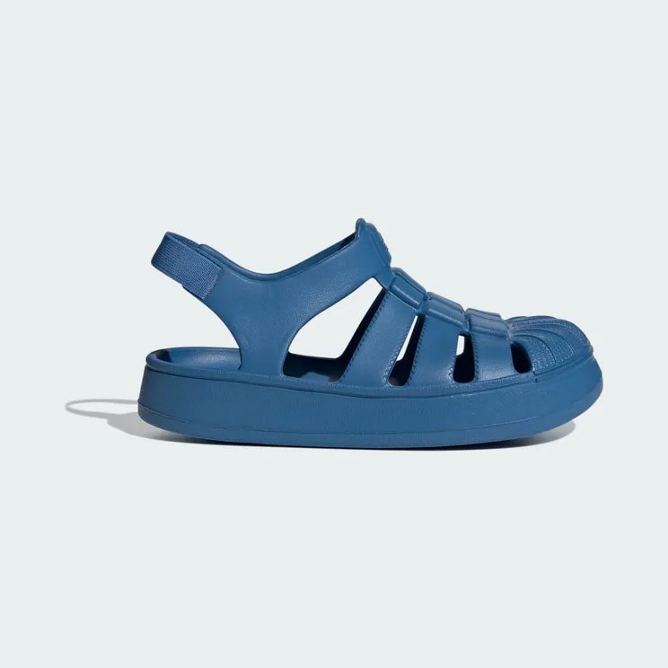 Adidas Superstar Sandalen Kids Focus Blue / Focus Blue / Focus Blue (JI2800)
