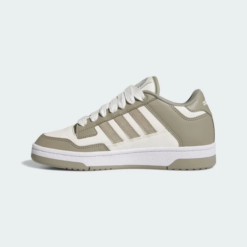 Adidas Rapid Court Low Silver Pebble / Cloud White / Cloud White (JR0165)
