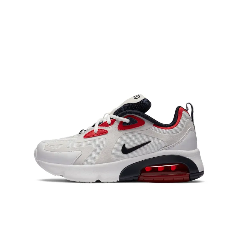 Nike Air Max 200 “Summit White University Red” (AT5627-105)