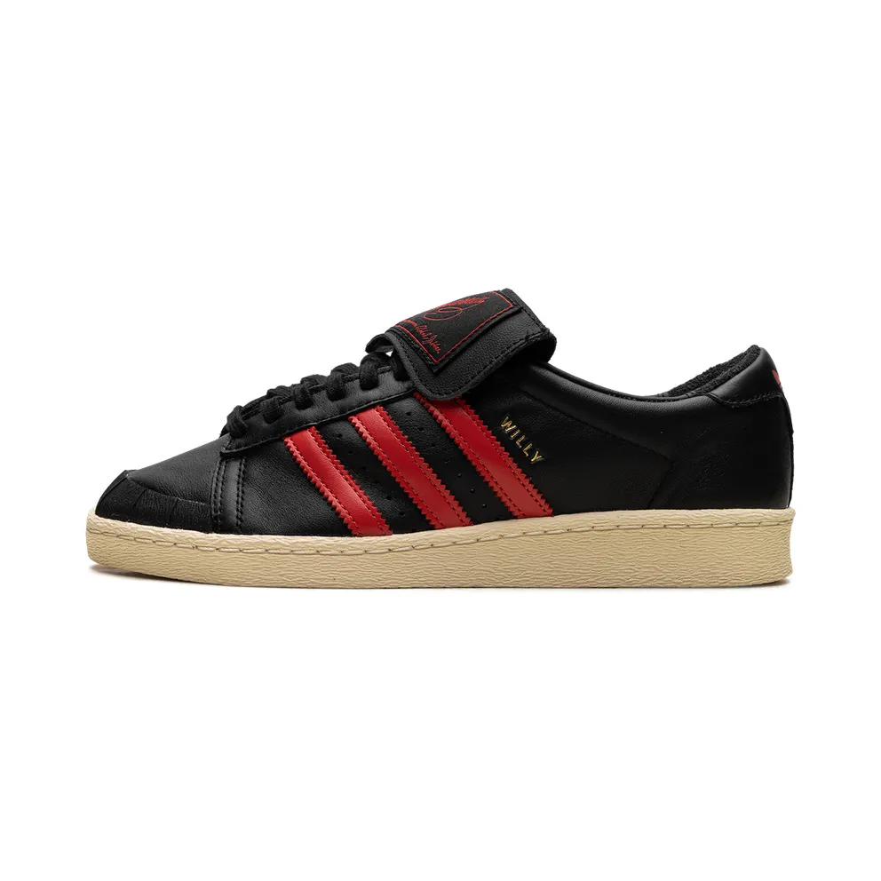 Adidas X Willy Chavarria Jabbar Low “Black/Red” (JP6111)