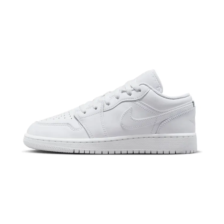 Jordan 1 Low Triple White (2023) “White” (553560-136)
