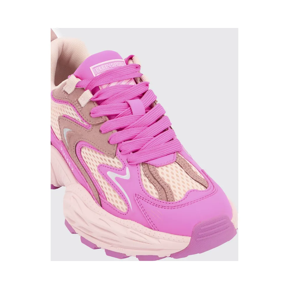 Plein Sport Pulse X Mesh and Leather Pink (SAFSUSC0931STE003N87)