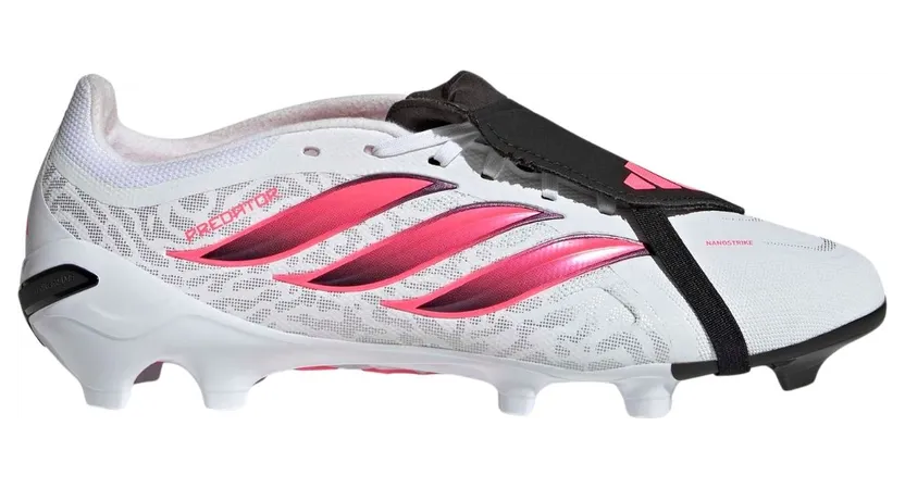 Adidas Predator League Fold-Over Tongue FG Nockenschuhe, weiß, Größe 43 ⅓ (JP6278)