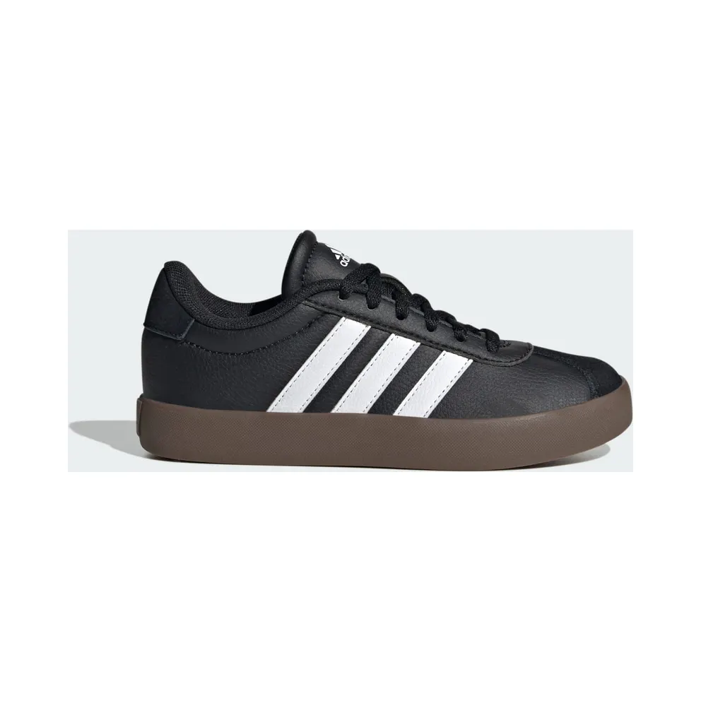 Adidas VL Court 3.0 Kids Core Black / Cloud White / Gum (IE3630)