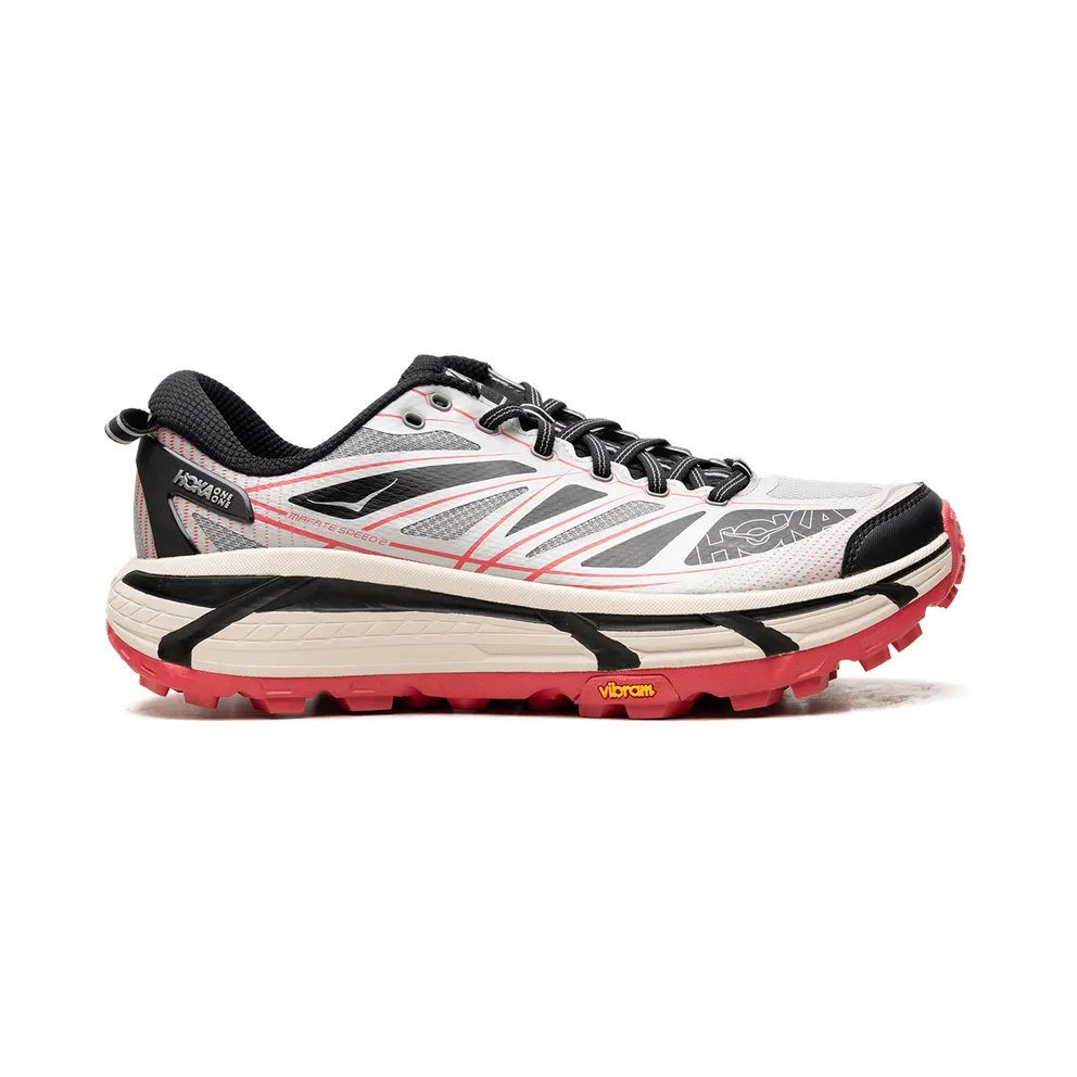 Hoka MAFATE SPEED 2 “GALACTIC GREY / RUBY RED” (1126851-GTCG)