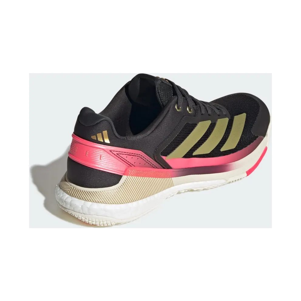 Adidas Crazyquick BOOST Padel Shoes Core Black / Gold Metallic / Solar Turbo (KJ1903)