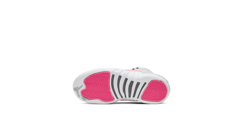 Jordan 12 Retro Wolf Grey Racer Pink (GS) Wolf Grey/Racer Pink-Black (510815-060)