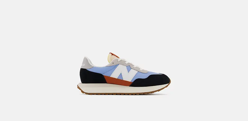 New Balance New Balance Black/Blue (GS237EF)