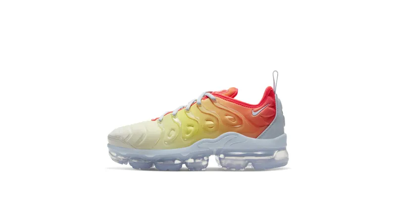 Nike Air VaporMax Plus Opti Yellow Laser Crimson (W) Hydrogen Blue/Opti Yellow-White-Laser Crimson (CW5593-400)