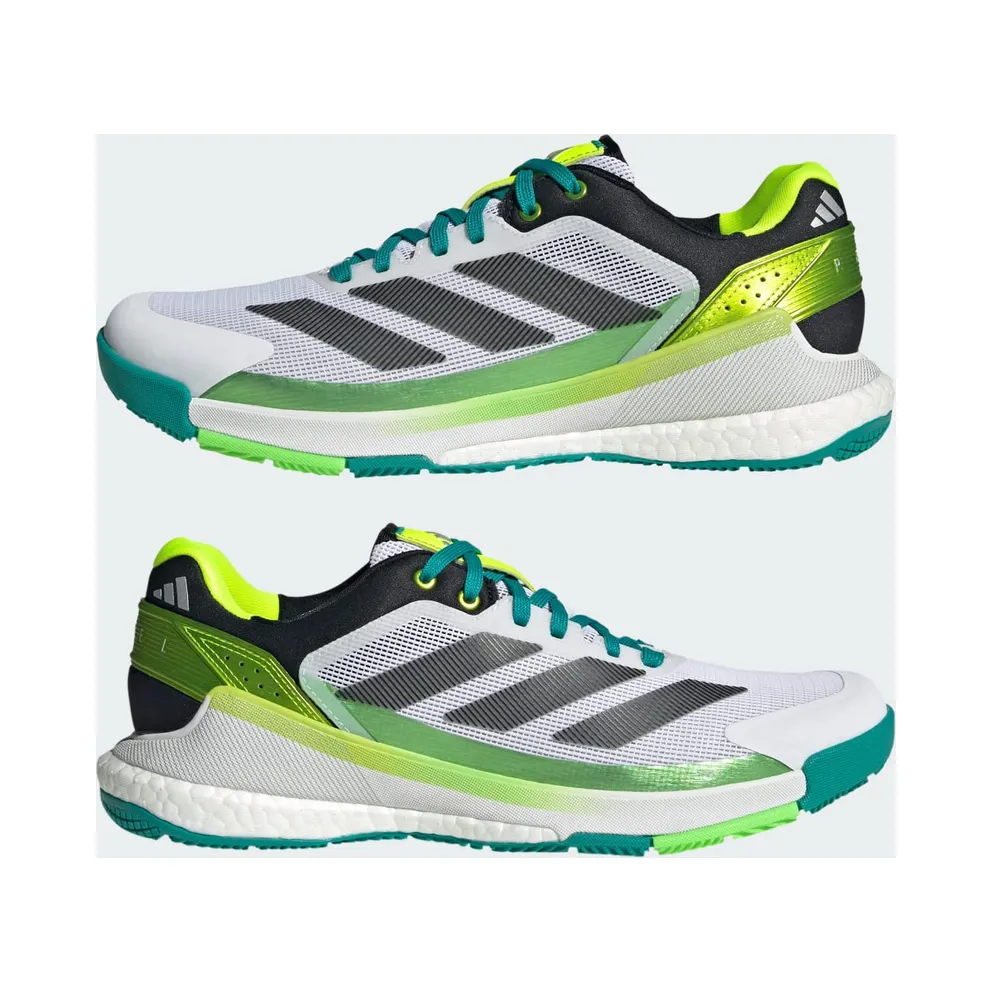 Adidas Crazyquick BOOST Padel Cloud White / Core Black / Lime Burst (JP7203)