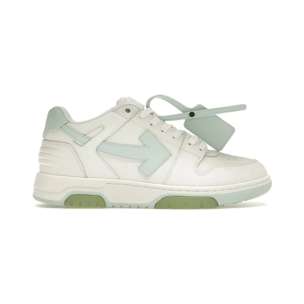 OFF-WHITE Out Of Office OOO Low Tops White Mint (OWIA259C99LEA0030151)