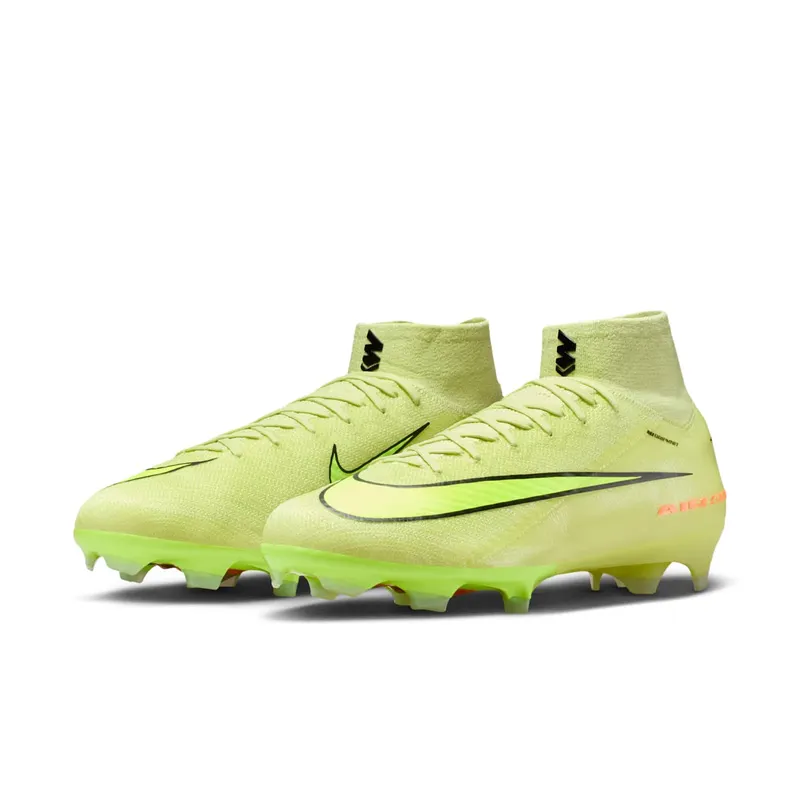 Nike Zoom Mercurial Superfly 10 Elite FG Limelight Hyper Crimson (FQ1454-302)