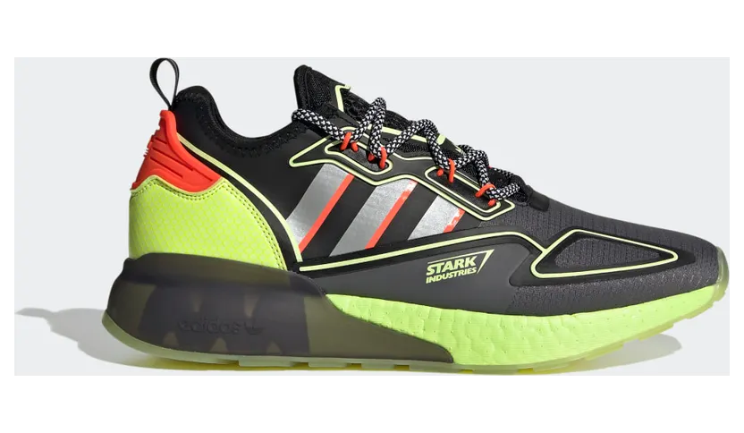 adidas ZX 2K Boost Marvel Grey Five / Silver Metallic / Core Black (H02559)
