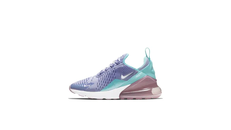 Nike Air Max 270 Twilight Pulse Light Aqua (GS) Twilight Pulse/Light Aqua-White (BV1236-400)