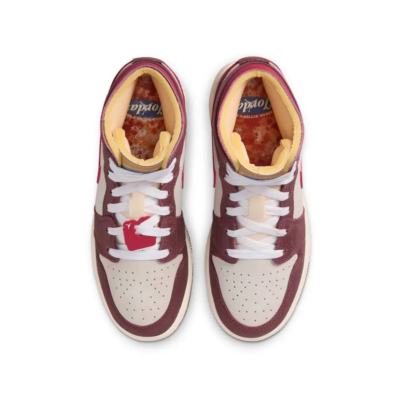Jordan 1 Mid SE GS “Bread, Butter & Sole” (HF3196-100)