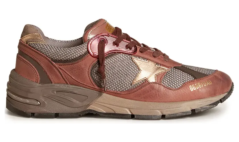 Golden Goose Dad-Star chunky sneakers – Bruin (GWF00199F006526)