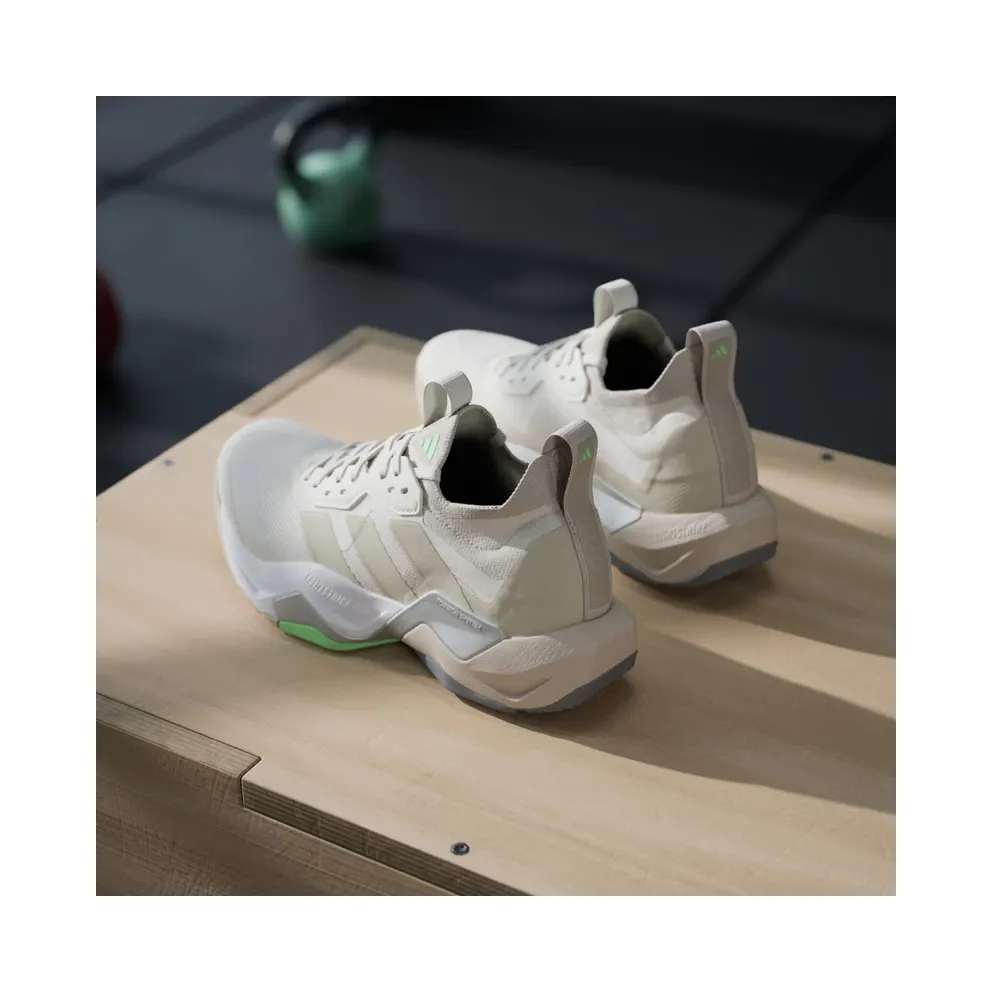 Adidas Rapidmove ADV 2 Chalk White / Beige / Lime Burst (JS3171)
