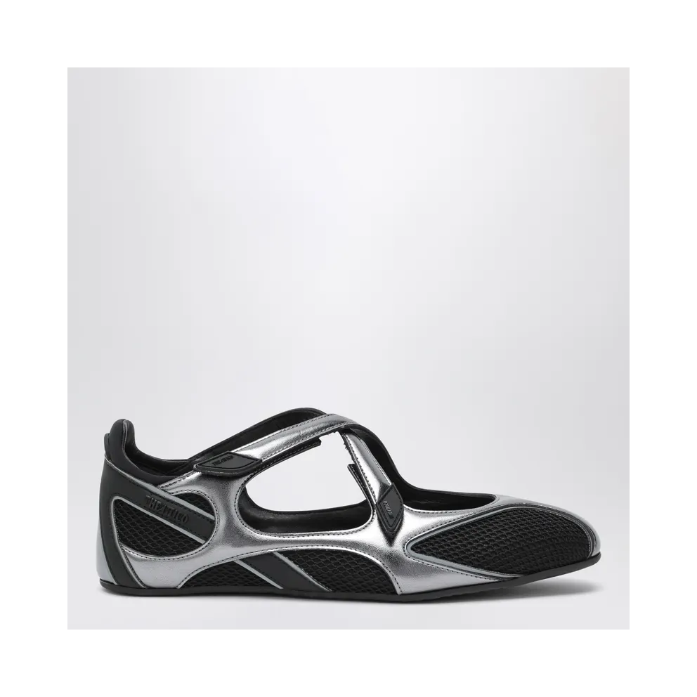 The Attico Ballerina flat Floor 01 black 250WSH00871MIX024AA/T_ATTIC-100_500-41