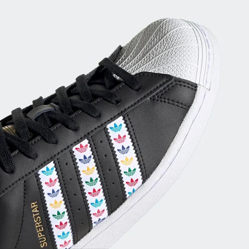 Adidas Superstar Core Black / Cloud White / Gold Metallic (FZ0058)
