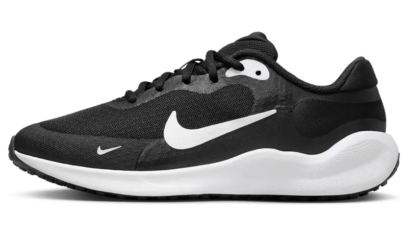 Nike Revolution 7 GS “Black / White / White” (FB7689-003)