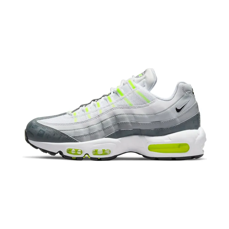 Nike Air Max 95 “White / Cool Grey / Wolf Grey / Black” (DH8256-100)