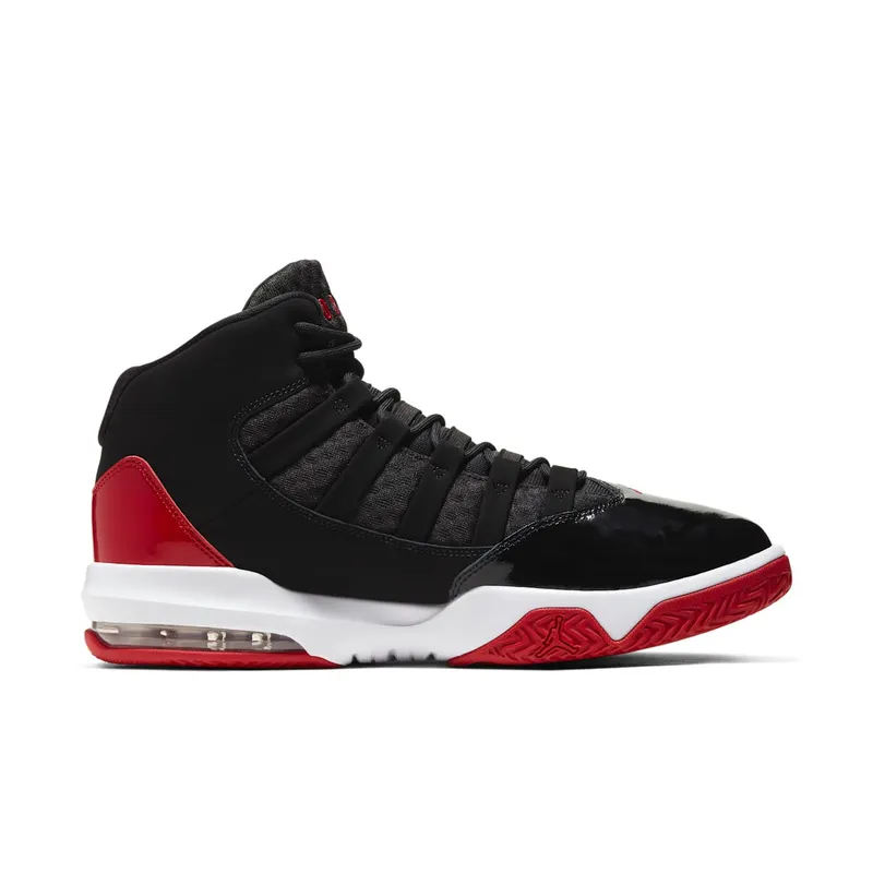 Jordan Max Aura Black Black/Gym Red/White (AQ9084-006)
