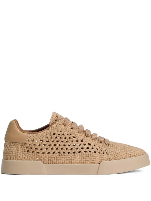 Dolce & Gabbana Portofino low-top – Beige (CS2350AE086)