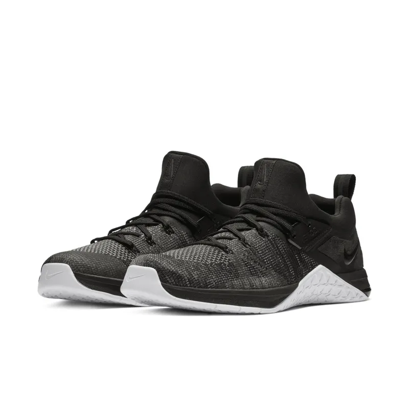 Nike Metcon Flyknit 3 Black Matte Silver Black/Black-White-Matte Silver (AQ8022-001)