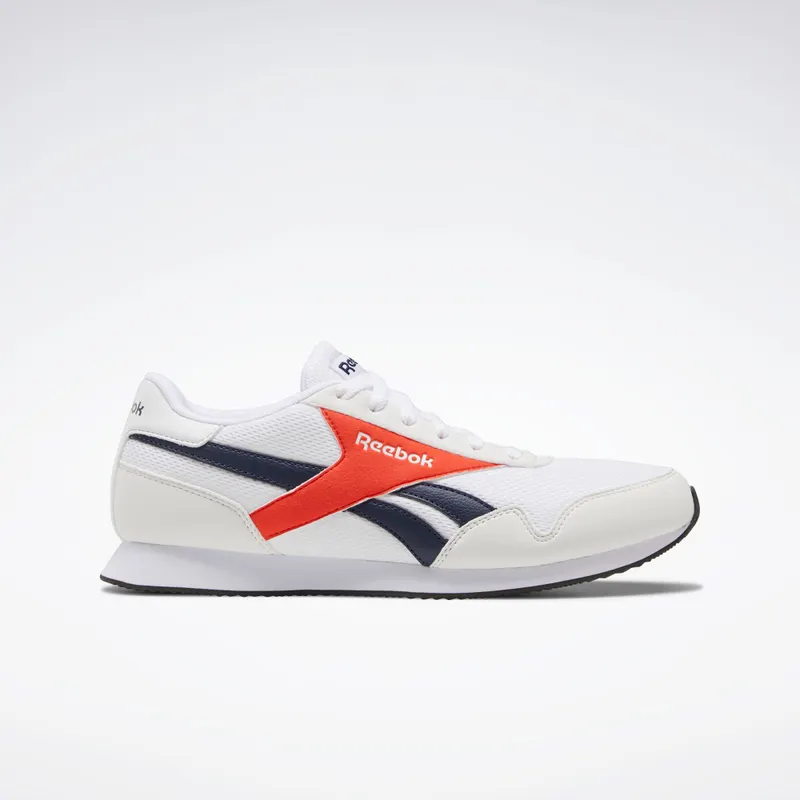 Reebok Royal Classic Jogger 3 White / Vector Navy / Instinct Red (FV0206)