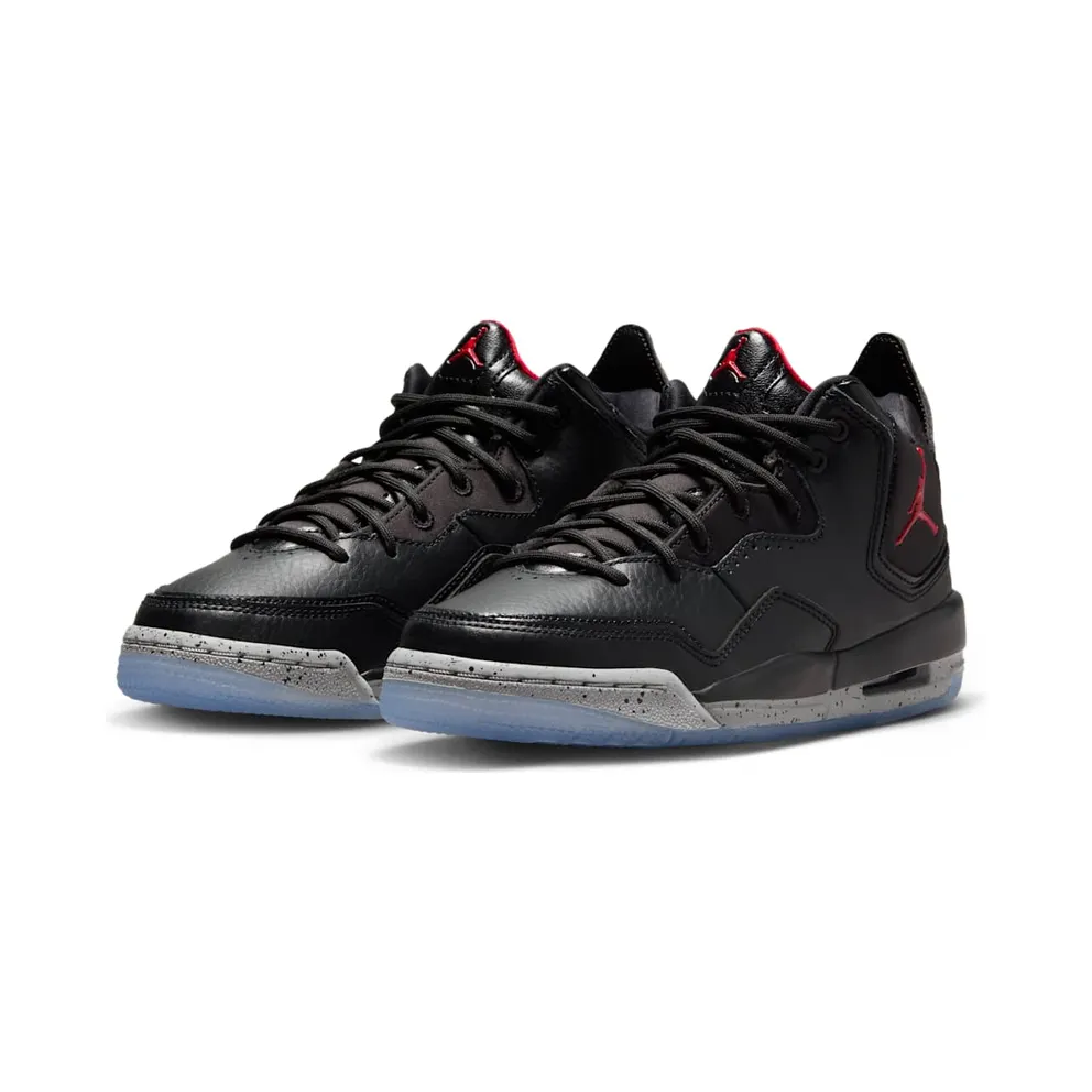 Jordan Courtside 23 Black Cement (GS) Black/Gym Red-Particle Grey (AR1002-023)