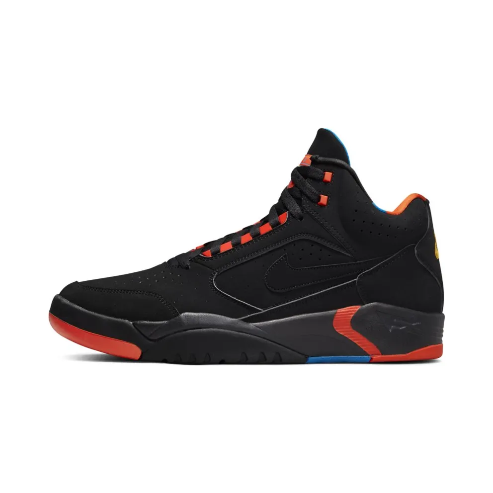 Nike Air Flight Lite II Mid Black Team Orange (DQ7687-001)