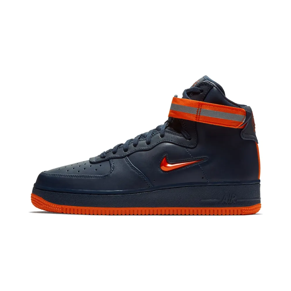 Nike Air Force 1 High NYC Obsidian Orange (AO1636-400)