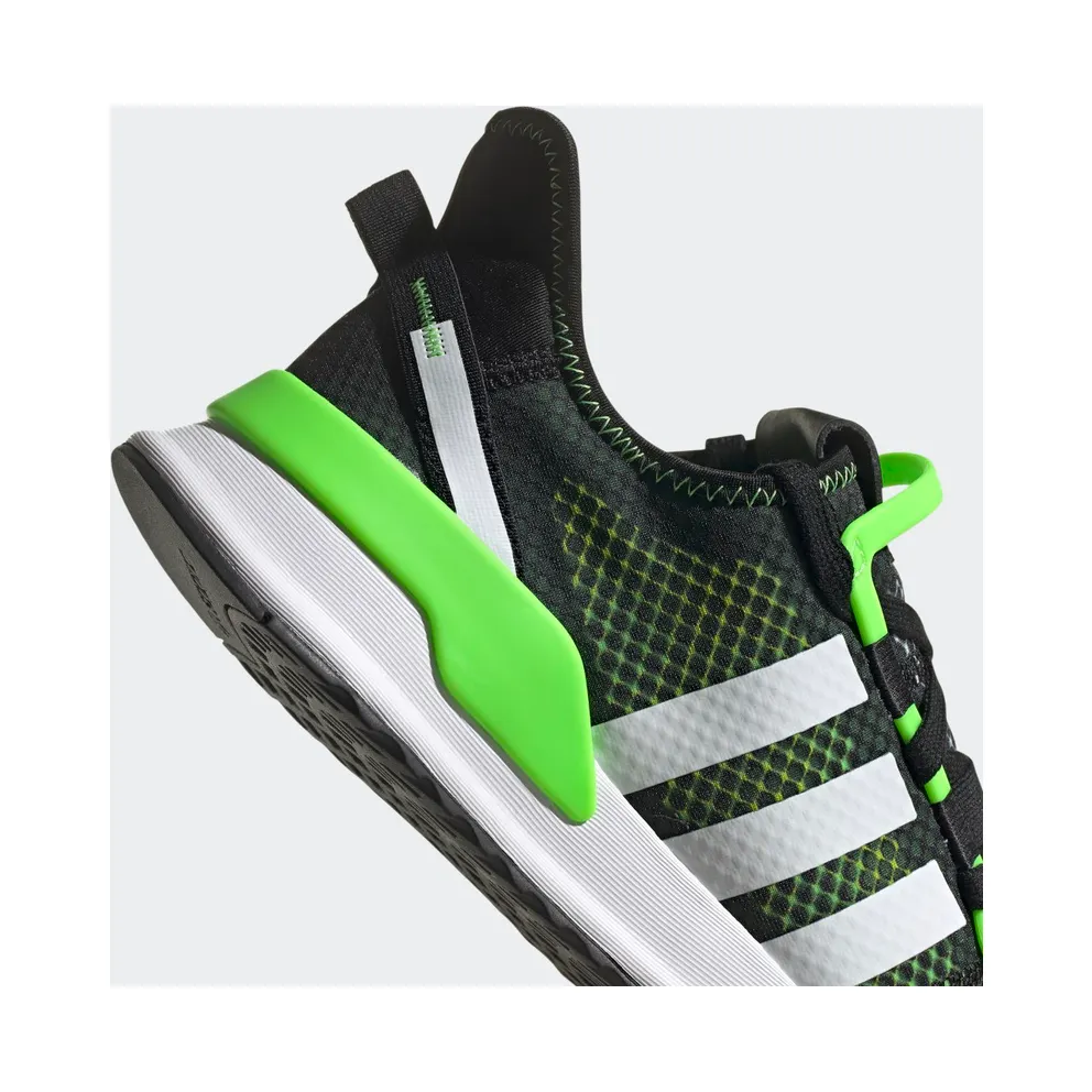 adidas U_Path Run Core Black / Cloud White / Solar Green (FY5688)