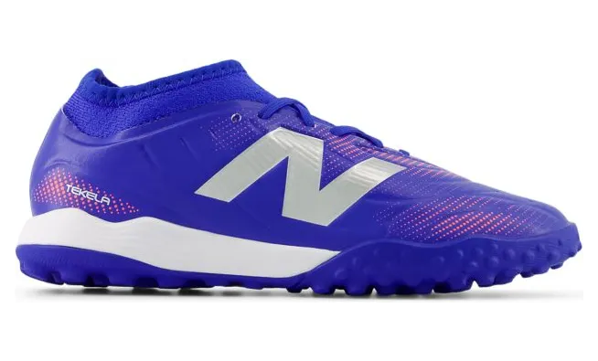 New Balance Tekela Team Low Laced TF v5 Blue Gemstone Energy Red Silver (SJT3TMP5)