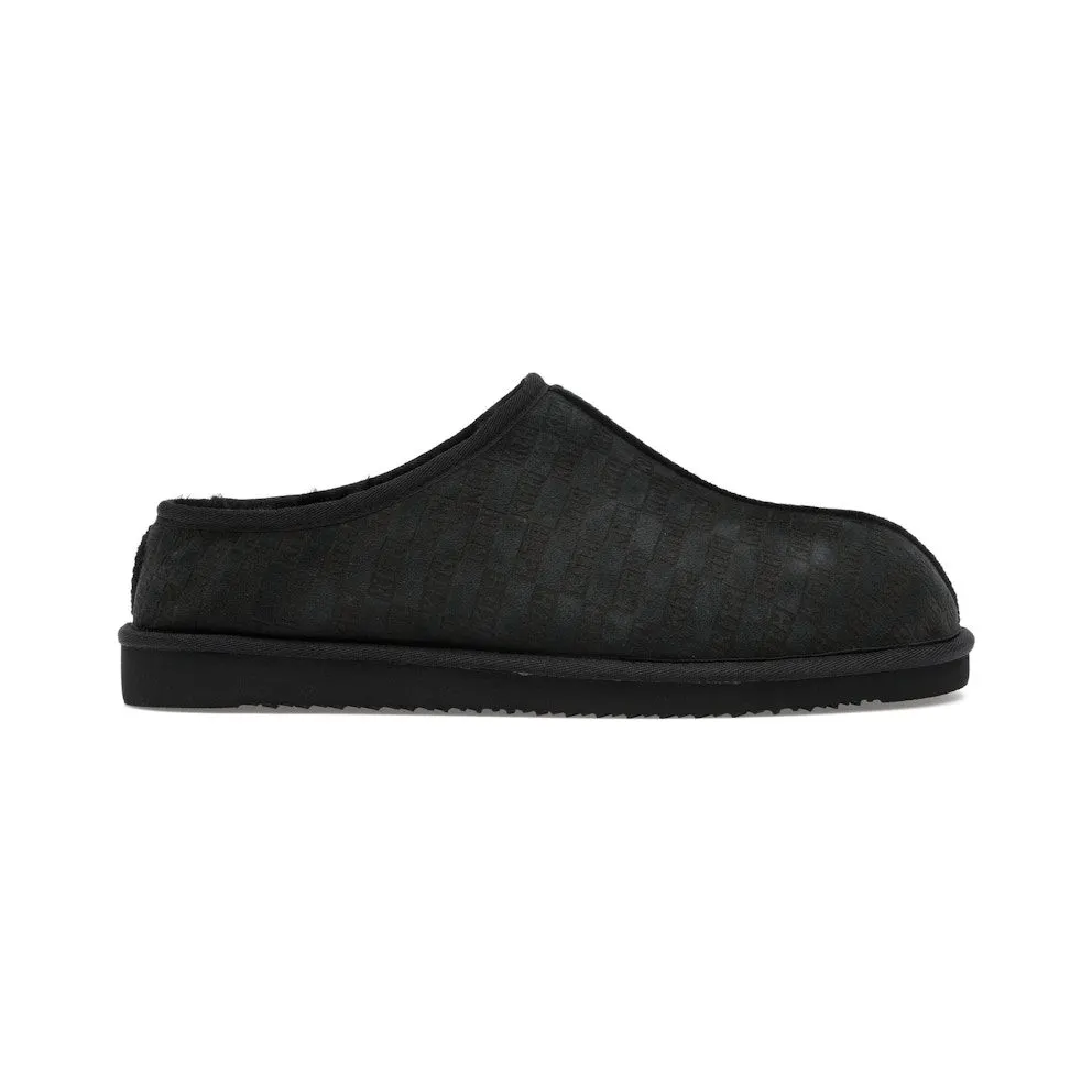 Kith Kithmas Monogram Shearling Slides Black (KHMSH0004-001)