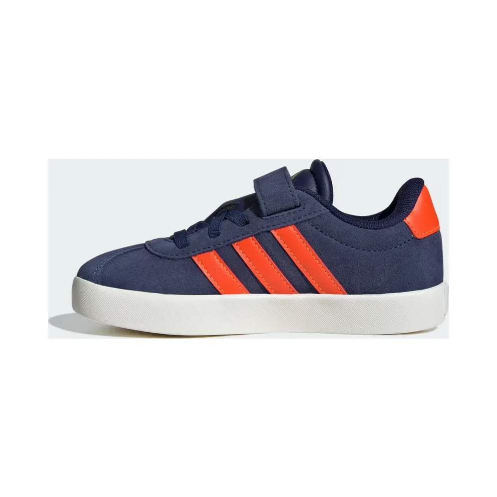 adidas VL Court 3.0 “Dark Blue / Impact Orange / Gold Metallic” (JR2215)
