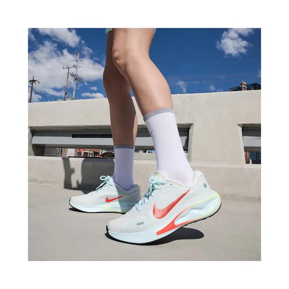 Nike Journey Run Summit White Glacier Blue Barely Volt Bright Crimson (FJ7765-101)