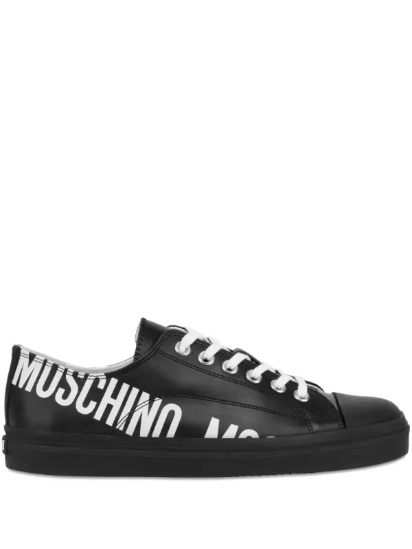 Moschino Sneakers mit Logo – Schwarz (MB15503G0OGQA)
