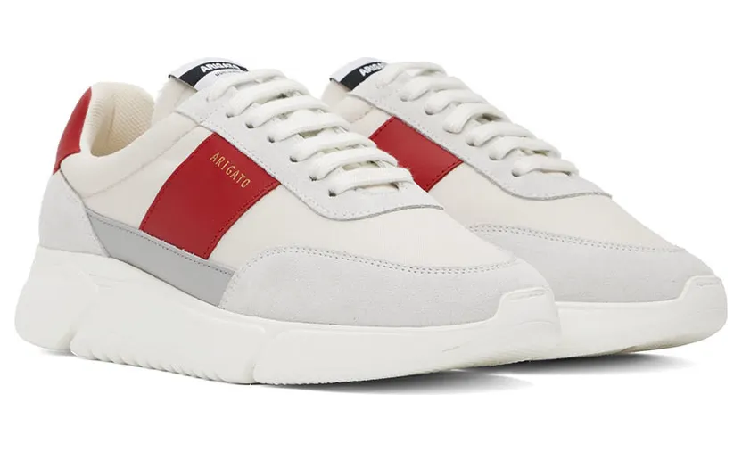 Axel Arigato Off-White & Red Genesis Vintage Runner Sneakers (F0084071) (4)