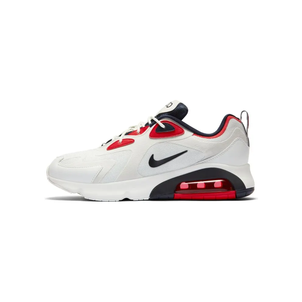 Nike Air Max 200 Summit White ‘USA Vibes’ Summit White/Obsidian/Platinum Tint (CT1262-101)