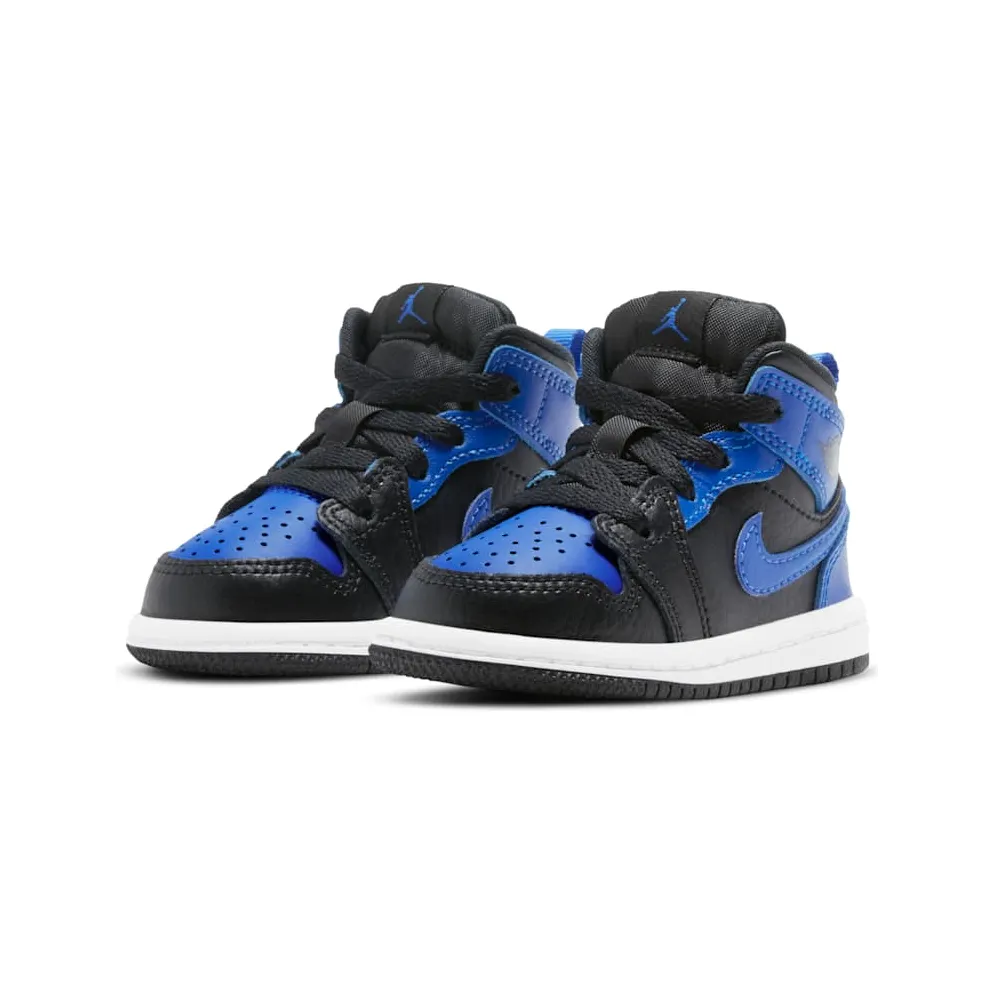 Jordan 1 Mid Hyper Royal (TD) Black/Hyper Royal/White (640735-077)