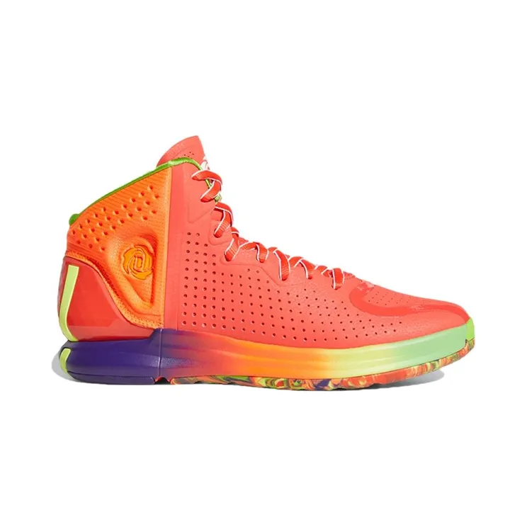 adidas D Rose 4 Restomod Solar Red Rainbow (FX5014)