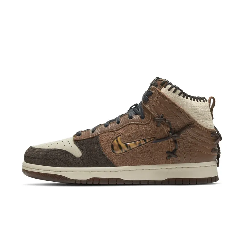 Nike Dunk High Bodega Legend Fauna Brown Fauna Brown/Rustic-Velvet Brown-Multi-Color (CZ8125-200)