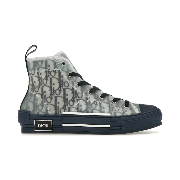 Dior B23 High Top Blue Oblique
